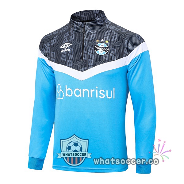 Gremio Soccer Sweater Blue Black 2023-2024
