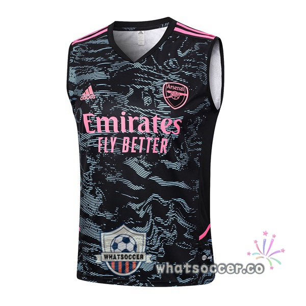 Arsenal Black Green Soccer Vest 2023-2024