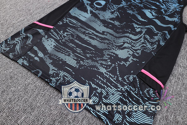 Arsenal + Shorts Black Green Soccer Vest 2023-2024