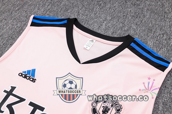Manchester United + Shorts Rose Soccer Vest 2023-2024