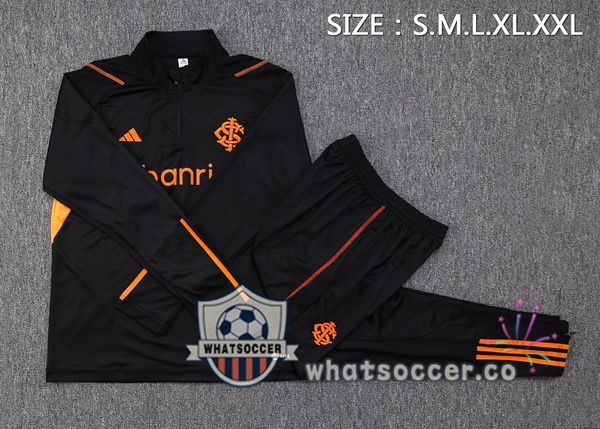 SC Internacional Black Tracksuit 2023-2024