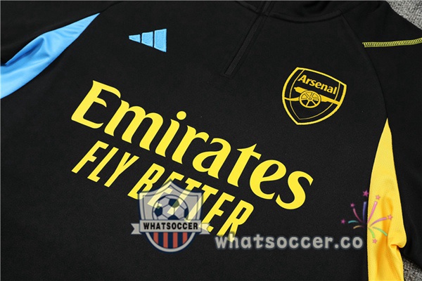 Arsenal Black Tracksuit 2023-2024