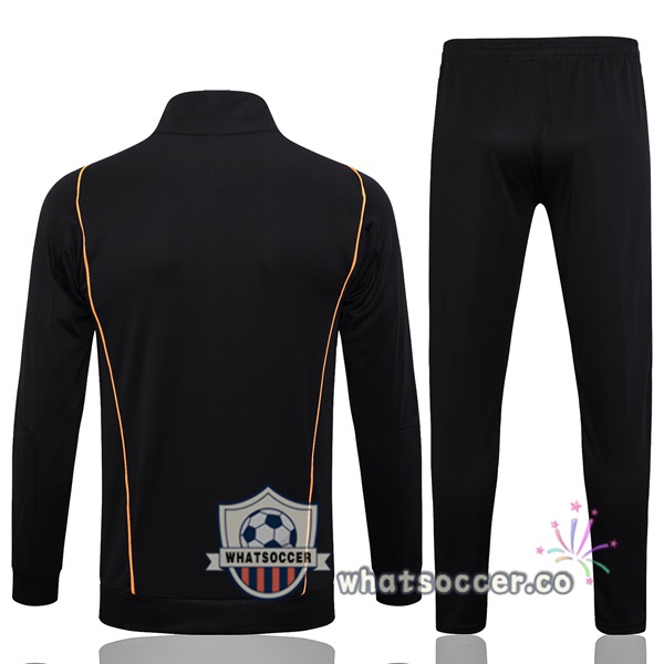 SC Internacional Black Training Jacket 2023-2024
