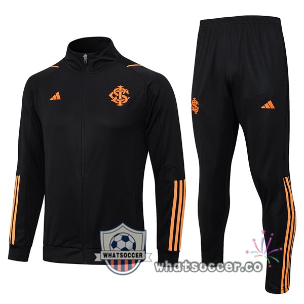 SC Internacional Black Training Jacket 2023-2024