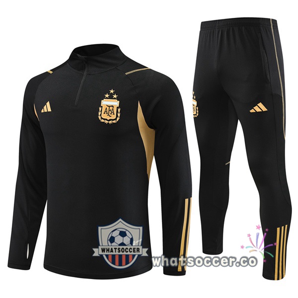 Argentina Black Tracksuit 2023-2024