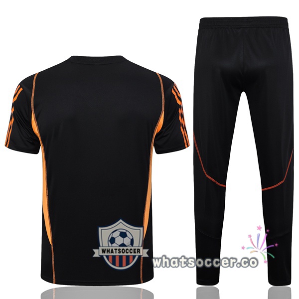 SC Internacional Training T-Shirts + Pants Black 2023-2024