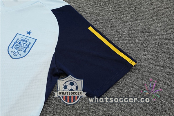 Spain Training T-Shirts + Shorts Blue 2023-2024