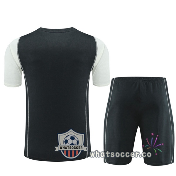 Juventus Training T-Shirts + Shorts Gray 2023-2024