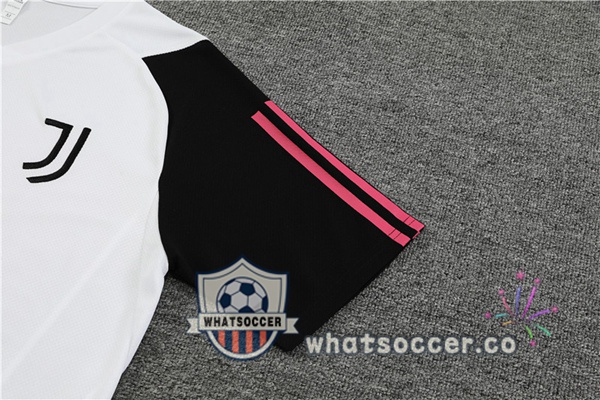 Juventus Training T-Shirts + Shorts White 2023-2024