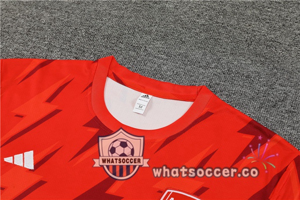 Arsenal Training T-Shirts + Shorts Orange 2023-2024