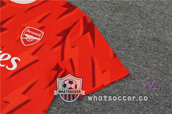 Arsenal Training T-Shirts + Shorts Orange 2023-2024