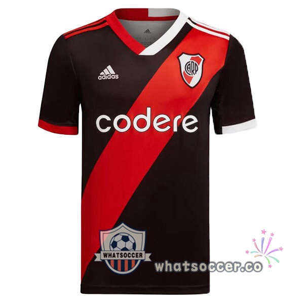 River Plate Third Soccer Jerseys Black Red 2023-2024