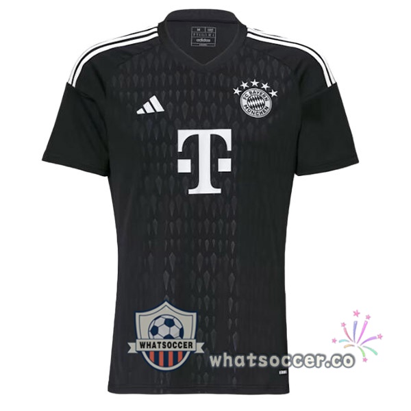 Bayern Munich Goalkeeper Soccer Jerseys Black 2023-2024