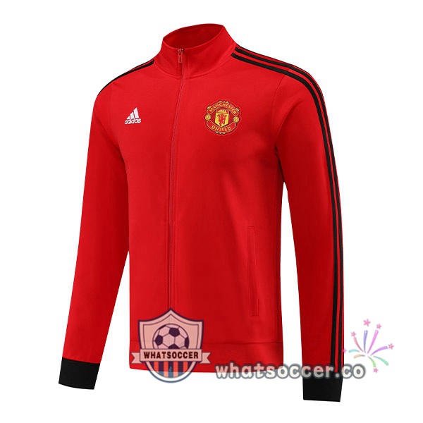 Manchester United Soccer Jacket Red 2023-2024