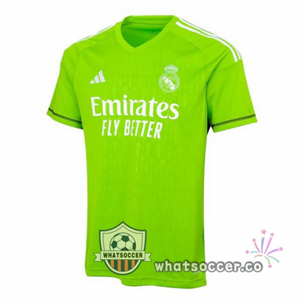Real Madrid Goalkeeper Soccer Jerseys Green 2023-2024
