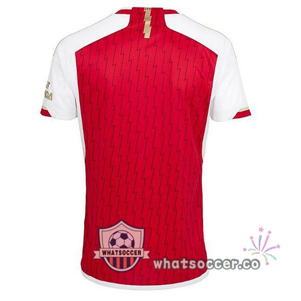 Arsenal Home Soccer Jerseys Red White 2023-2024