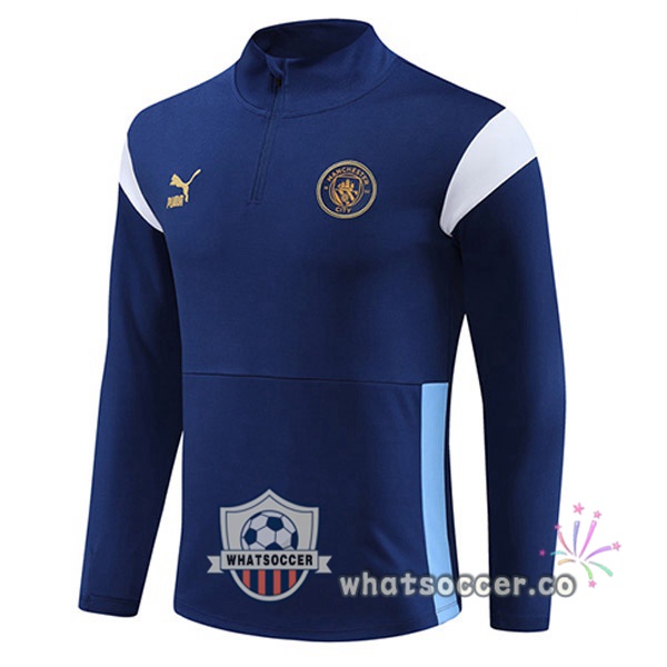 Manchester City Soccer Sweater Blue Royal 2023-2024