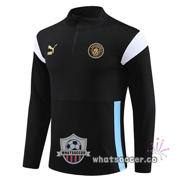 Manchester City Soccer Sweater Black 2023-2024