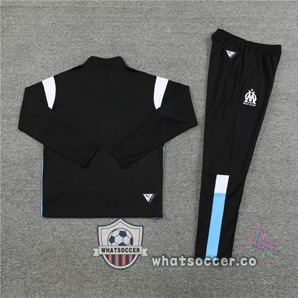 Olympique de Marseille Black Tracksuit 2023-2024