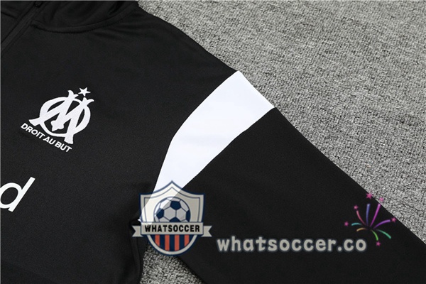 Olympique de Marseille Black Tracksuit 2023-2024