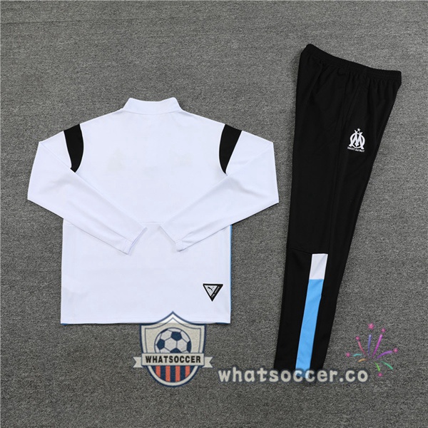 Olympique de Marseille White Tracksuit 2023-2024
