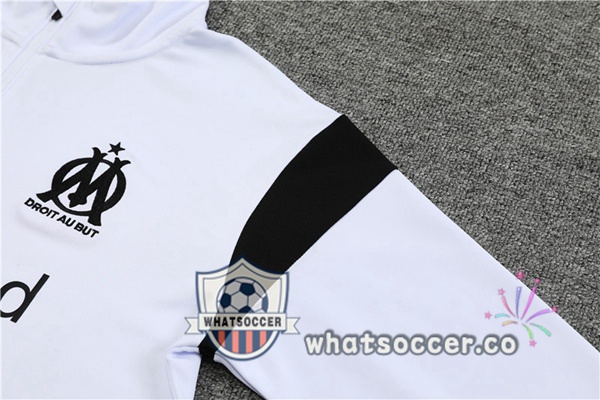 Olympique de Marseille White Tracksuit 2023-2024
