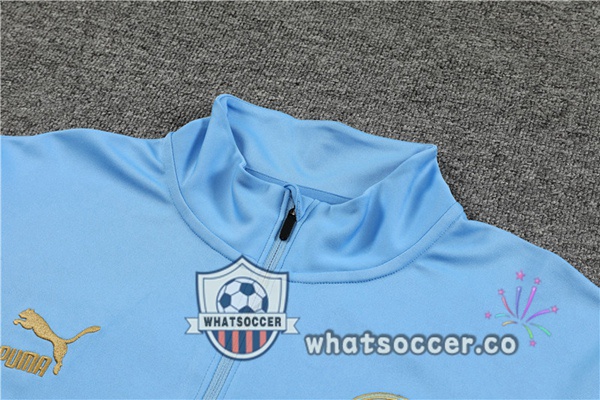 Manchester City Blue Tracksuit 2023-2024