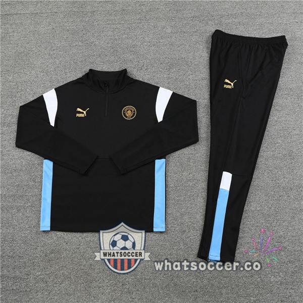 Manchester City Black Tracksuit 2023-2024