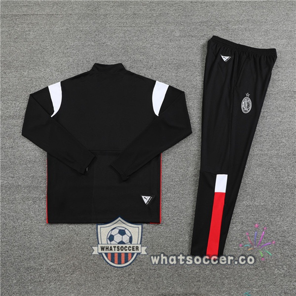 AC Milan Black Tracksuit 2023-2024