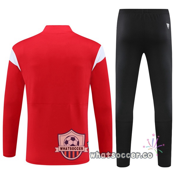 AC Milan Red Tracksuit 2023-2024