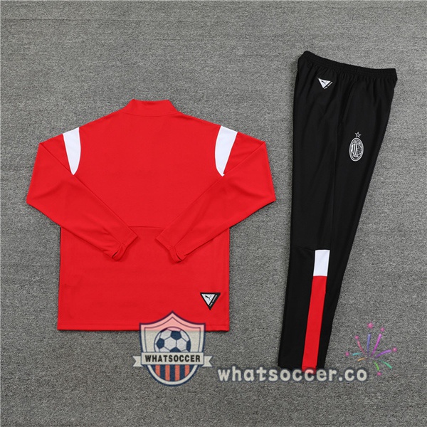 AC Milan Red Tracksuit 2023-2024