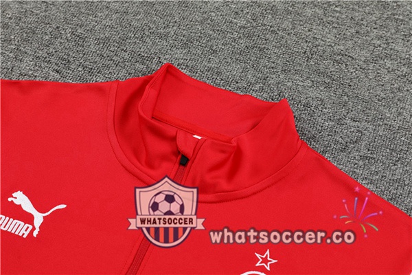 AC Milan Red Tracksuit 2023-2024