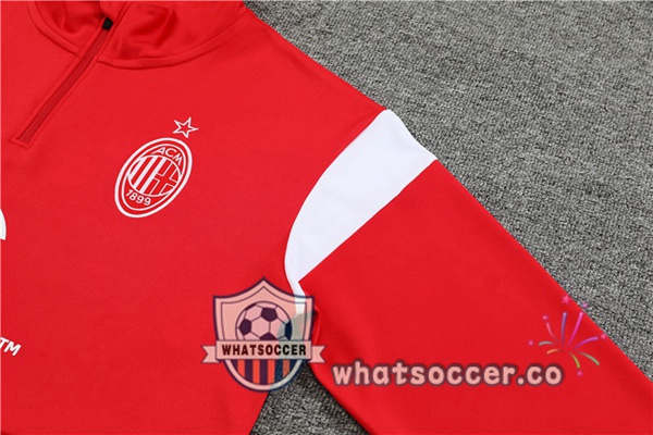AC Milan Red Tracksuit 2023-2024