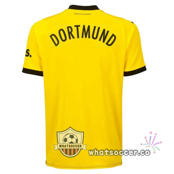 Dortmund BVB Home Soccer Jerseys Yellow Black 2023-2024