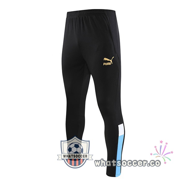 Manchester City Soccer Pants Black 2023-2024