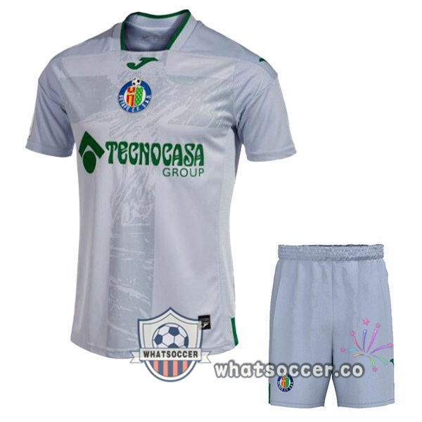Getafe CF Kids Third Soccer Jerseys Gray 2023-2024