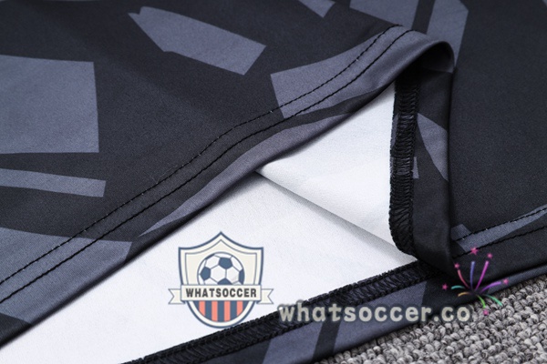 Paris PSG + Shorts Black Soccer Vest 2023-2024