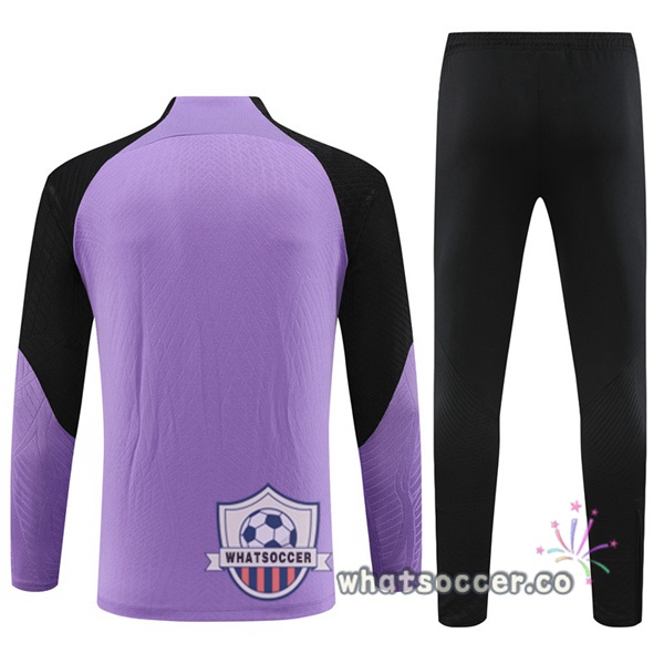Paris PSG Purple Tracksuit 2023-2024