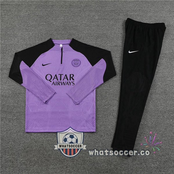 Paris PSG Purple Tracksuit 2023-2024