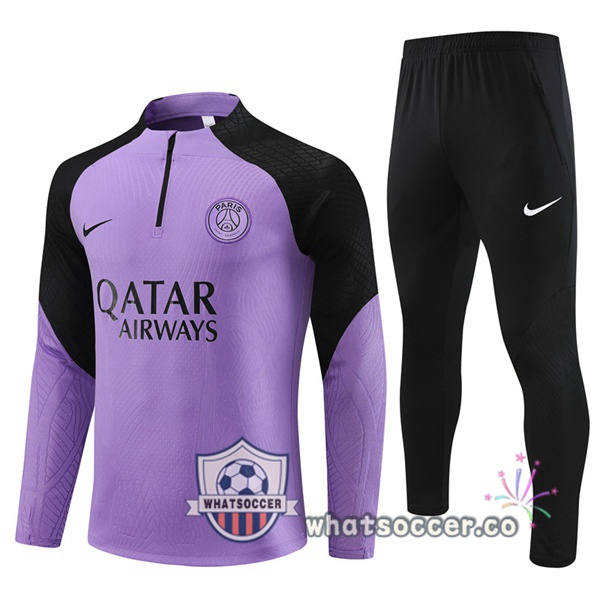 Paris PSG Purple Tracksuit 2023-2024