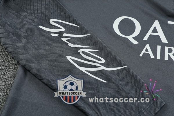 JORDAN Paris PSG Gray Tracksuit 2023-2024