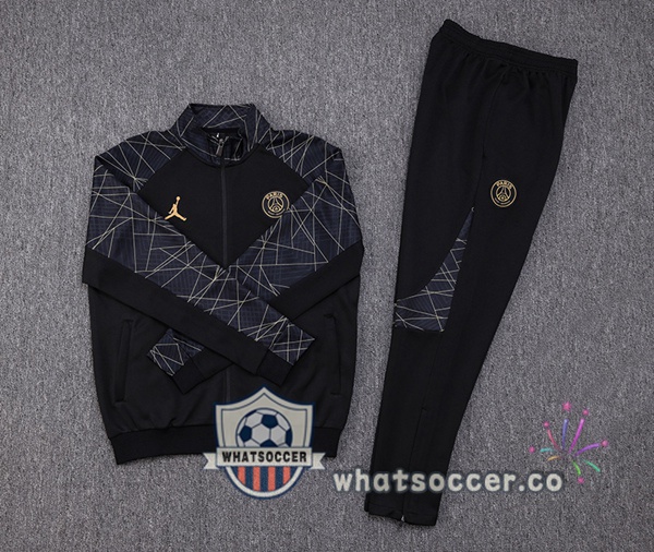 Paris PSG Black Training Jacket 2023-2024