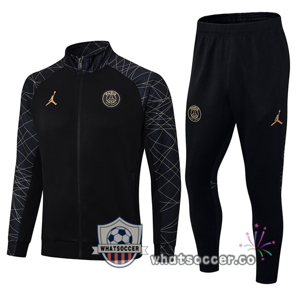 Paris PSG Black Training Jacket 2023-2024