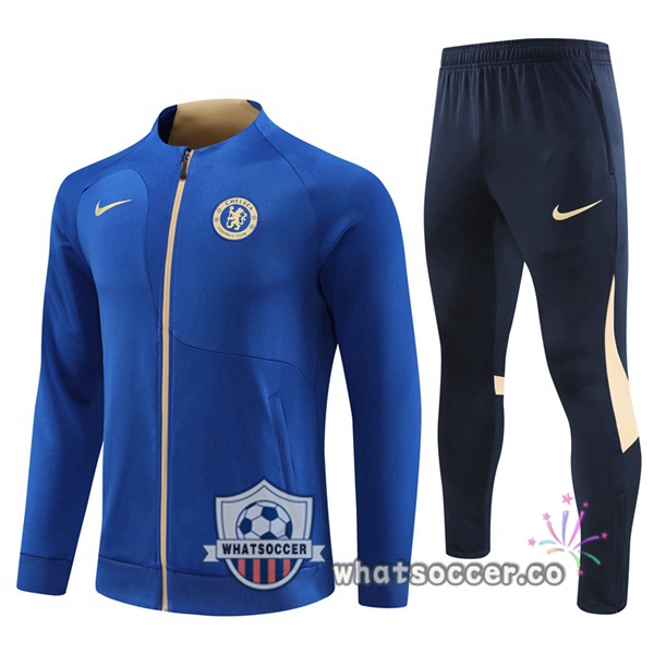 FC Chelsea Blue Training Jacket 2023-2024