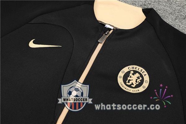 FC Chelsea Black Training Jacket 2023-2024