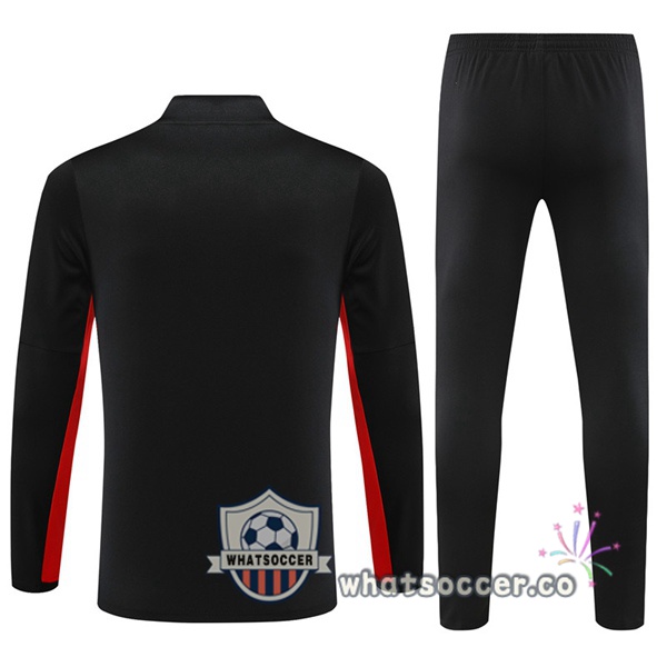 JORDAN Paris PSG Black Tracksuit 2023-2024