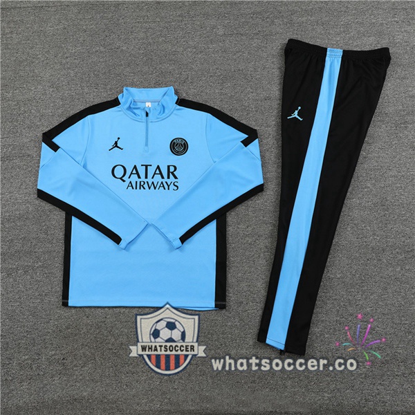 JORDAN Paris PSG Blue Tracksuit 2023-2024