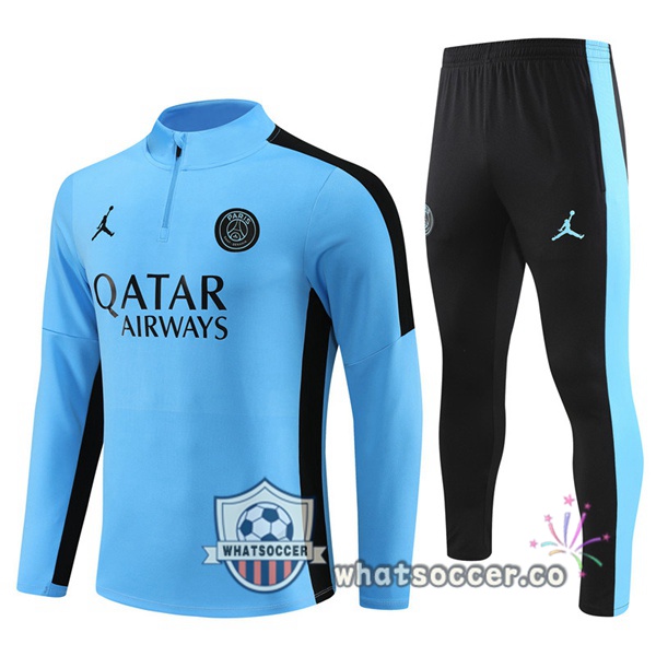 JORDAN Paris PSG Blue Tracksuit 2023-2024