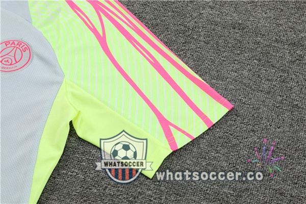 Paris PSG Training T-Shirts + Shorts Gray 2023-2024