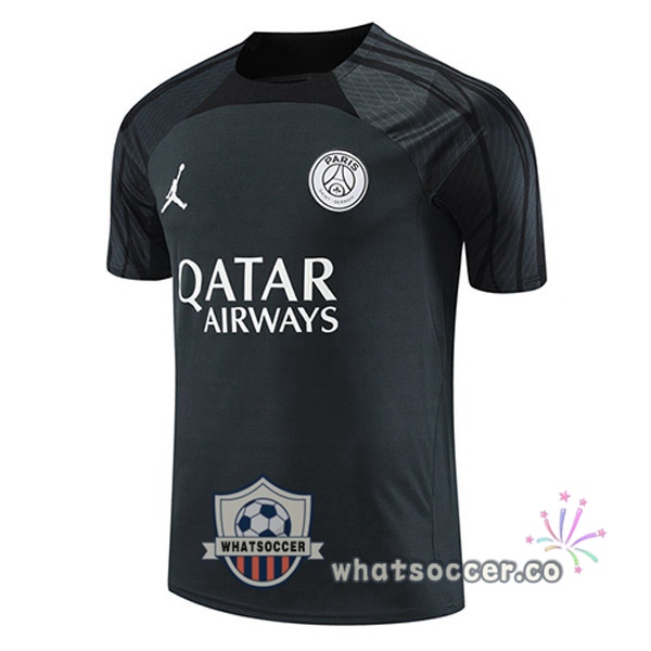 JORDAN Paris PSG Training T-Shirts Black 2023-2024